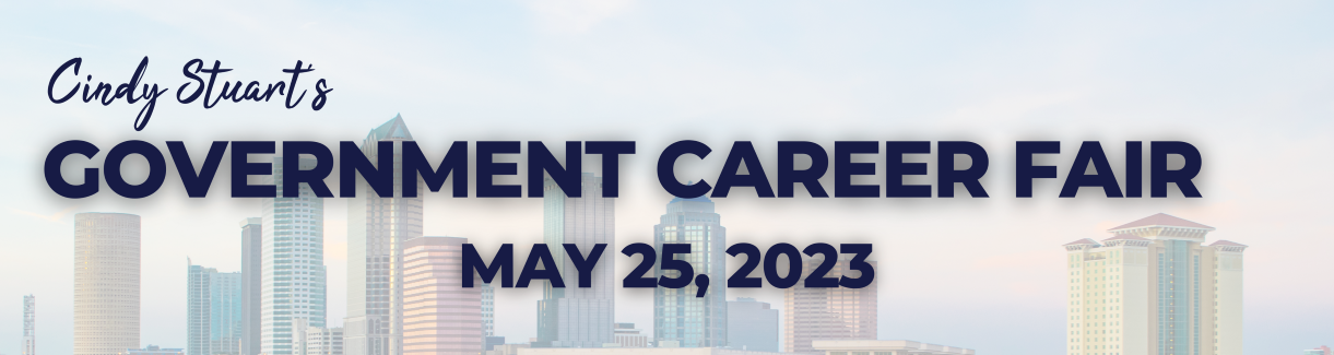 Government Career Fair, May 25, 2023, Cindy Stuart's