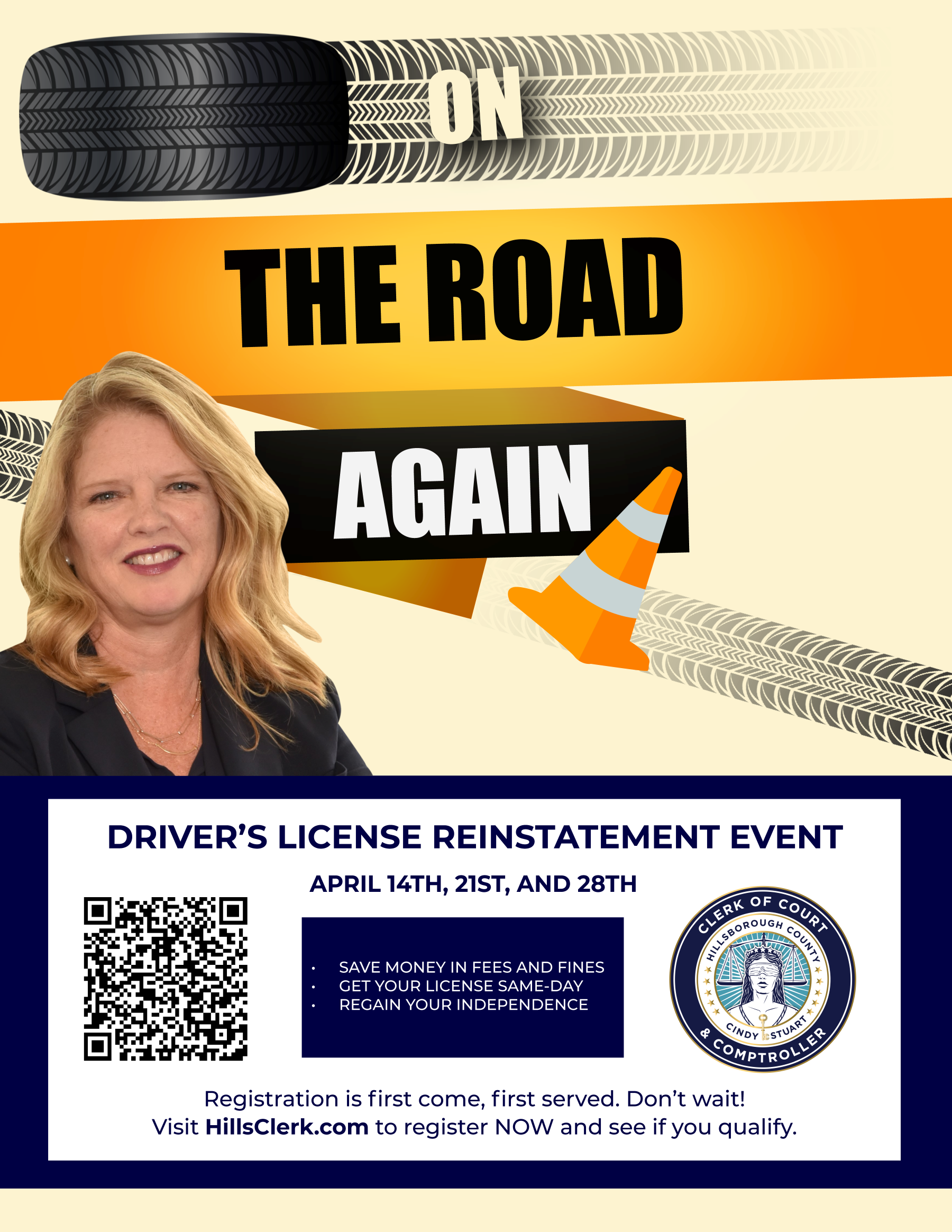 On The Road Again - Driver License Reinstatement Events